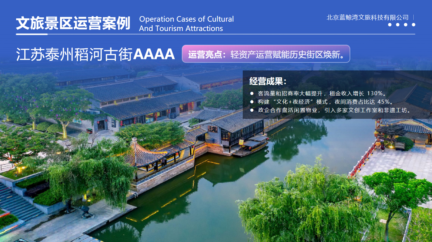 文旅景区运营案例